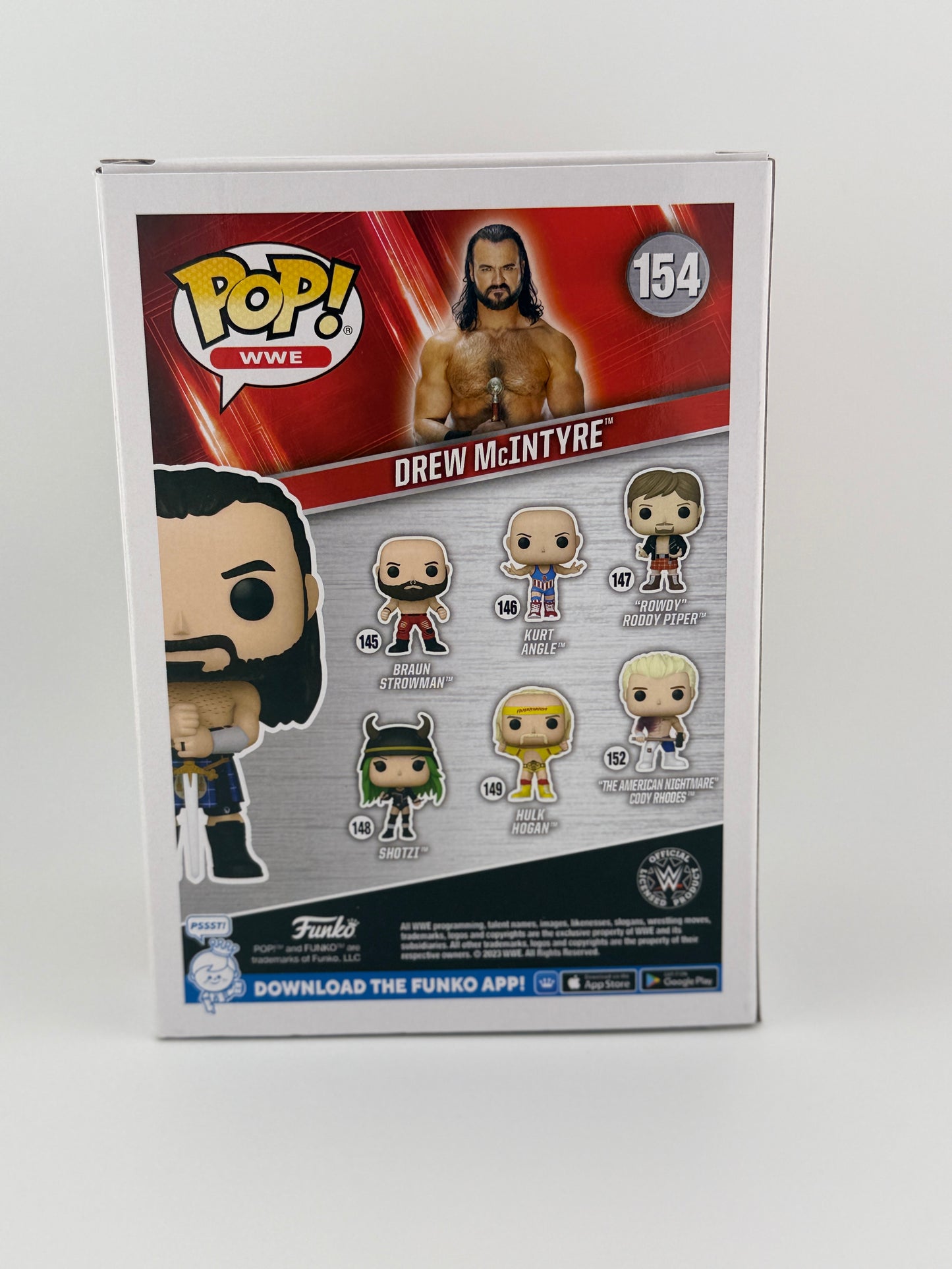Funko- WWE Drew McIntyre Funko POP! #154
