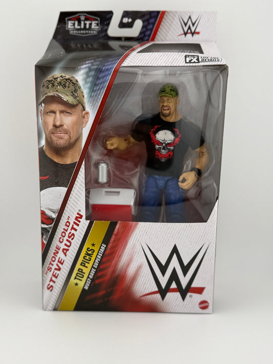 WWE Elite- Top Picks Stone Cold Steve Austin Action Figure