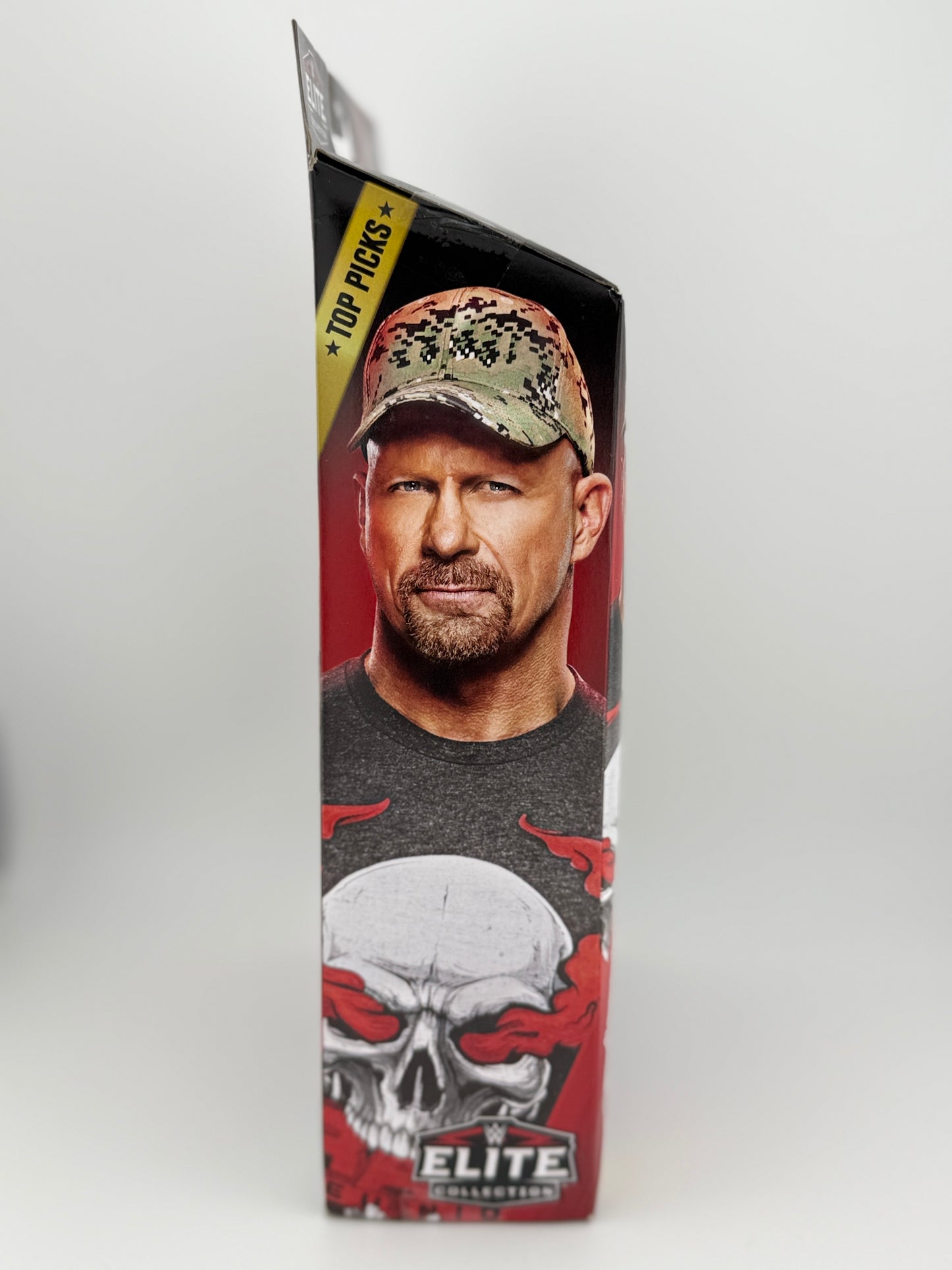 WWE Elite- Top Picks Stone Cold Steve Austin Action Figure(Netflix Package)