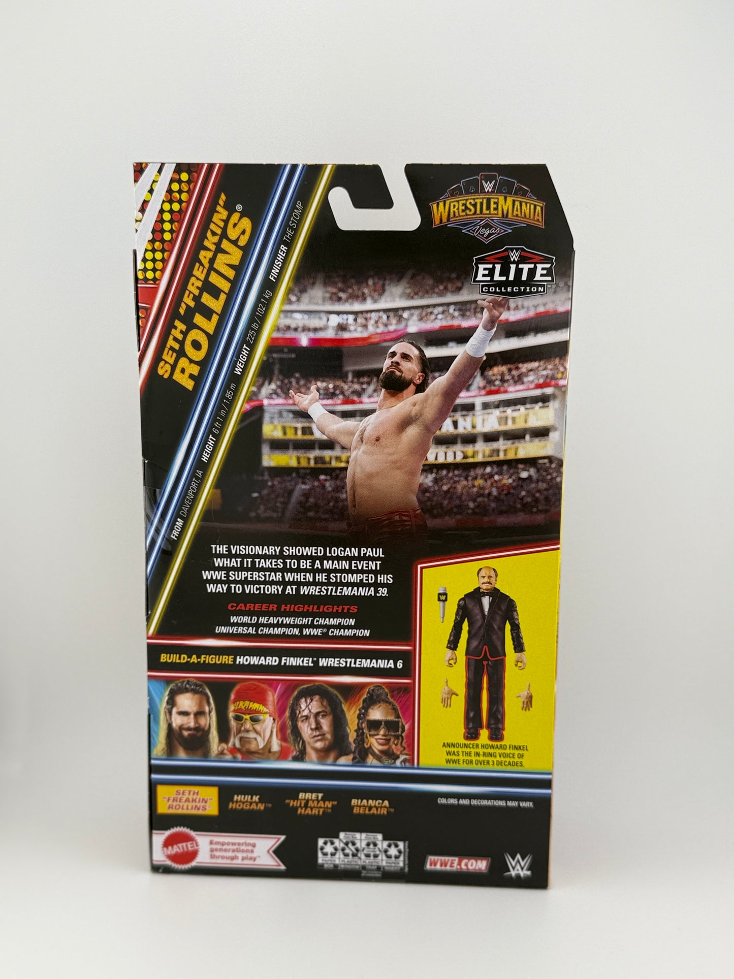 WWE Elite- Wrestlemania 41 Series Seth "Freakin" Rollins Action Figure