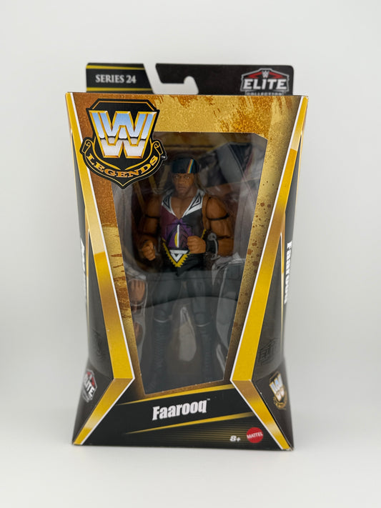 WWE Elite- Legends Series 24 Faarooq(Chase) Action Figure
