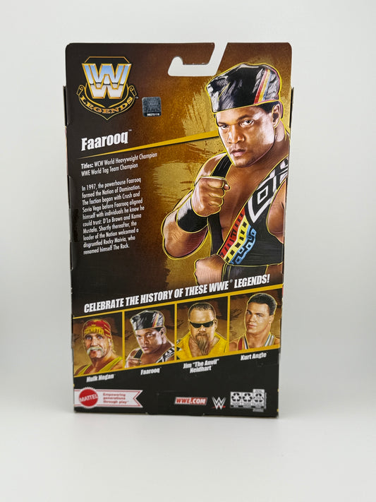WWE Elite- Legends Series 24 Faarooq(Chase) Action Figure