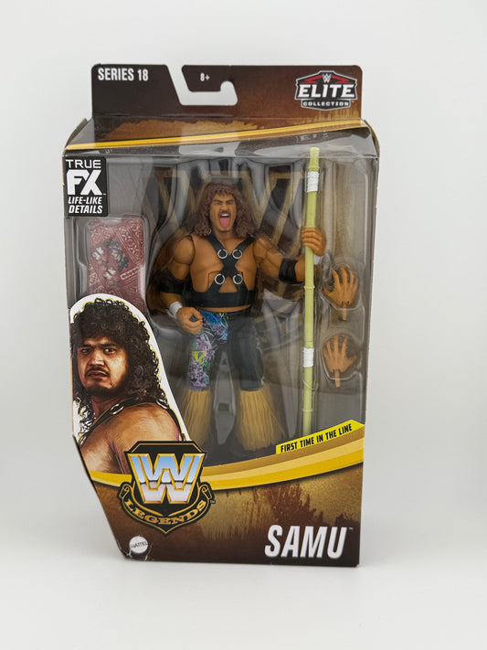WWE Elite- Legends Series 18 Samu (Chase) Action Figure