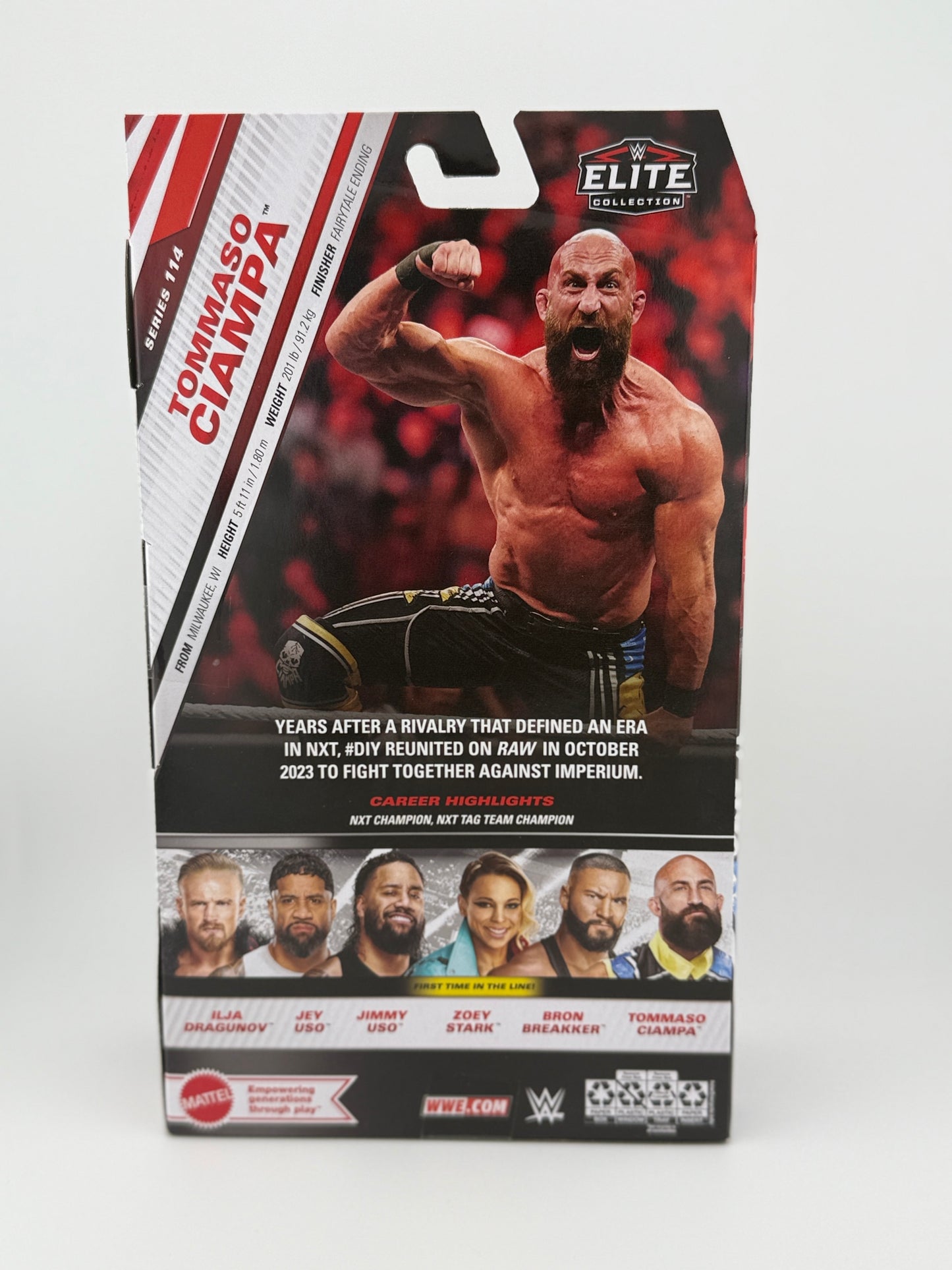 WWE Elite- Series 114 Tommaso Ciampa Action Figure