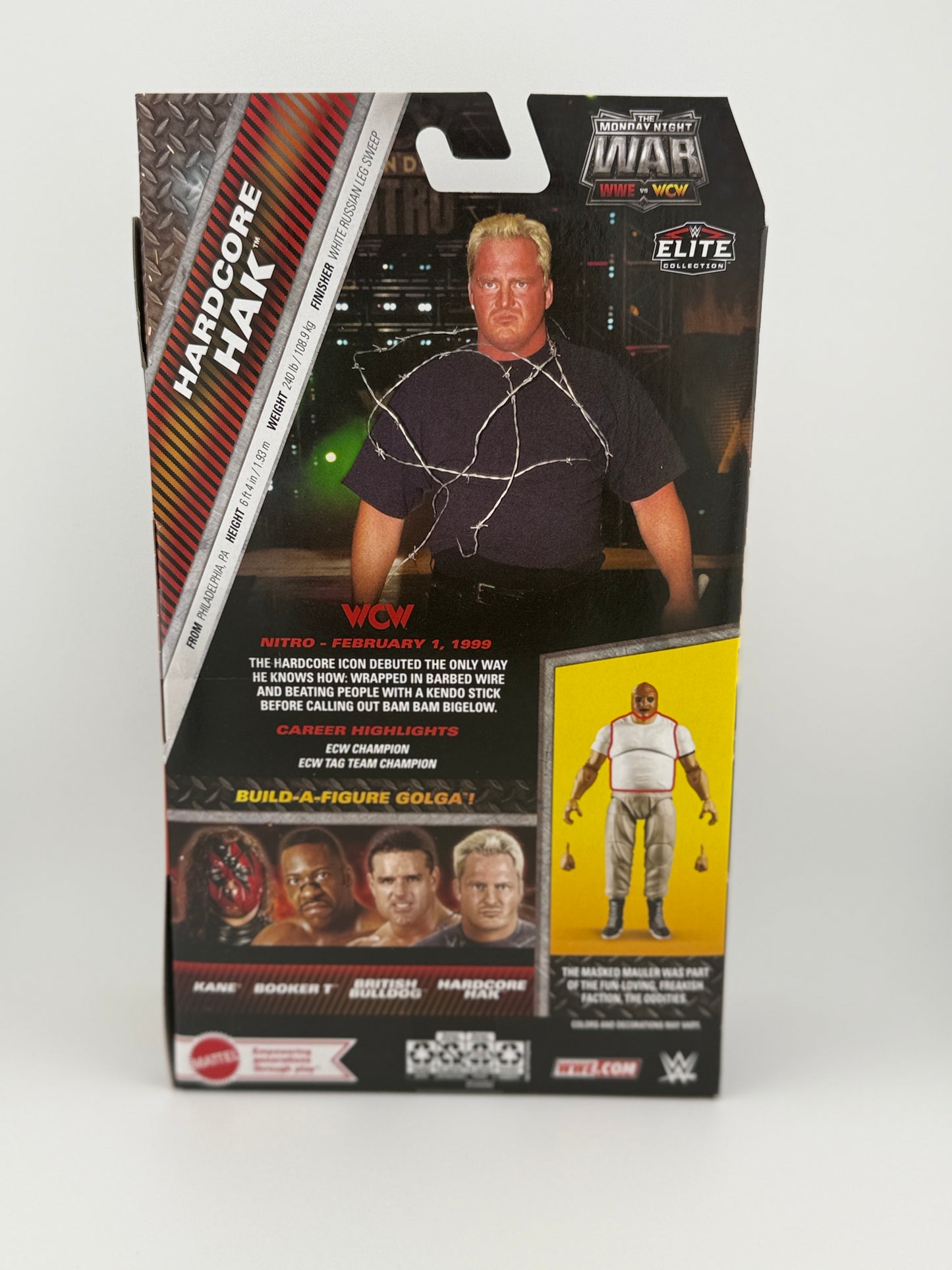 WWE Elite- MNW Series 6 Hardcore Hak Action Figure