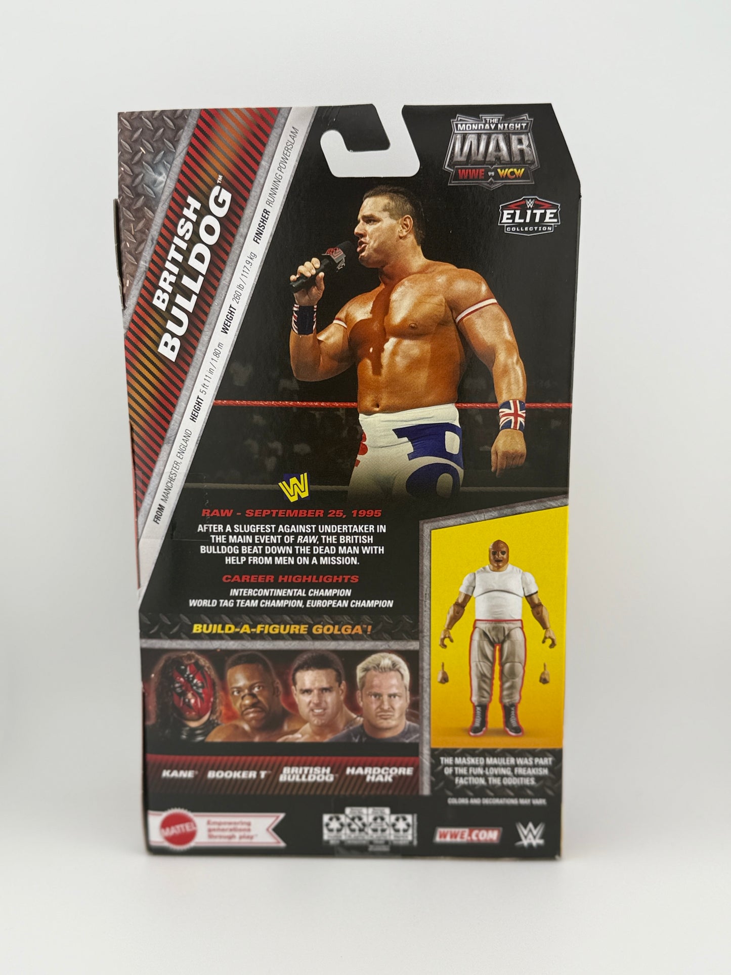 WWE Elite- MNW Series 6 British Bulldog Action Figure