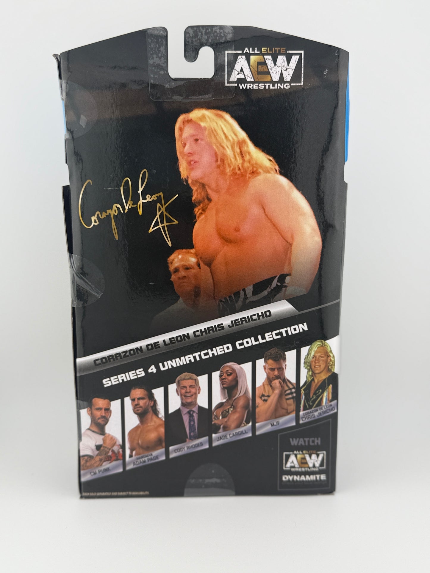 AEW- Unmatched Series 4 Chris Jericho(#24) "Corazon De Leon" Luminaries Action Figure