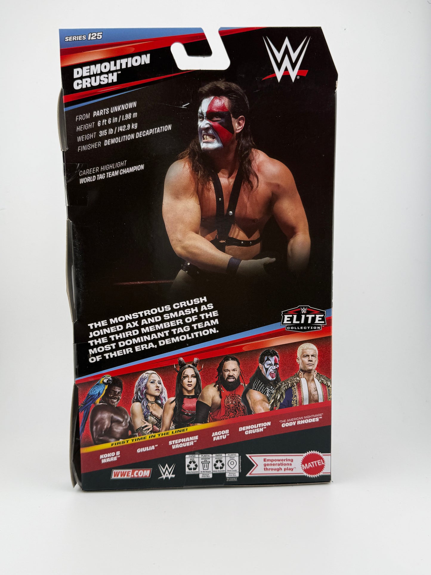 WWE Elite- Demolition Crush
