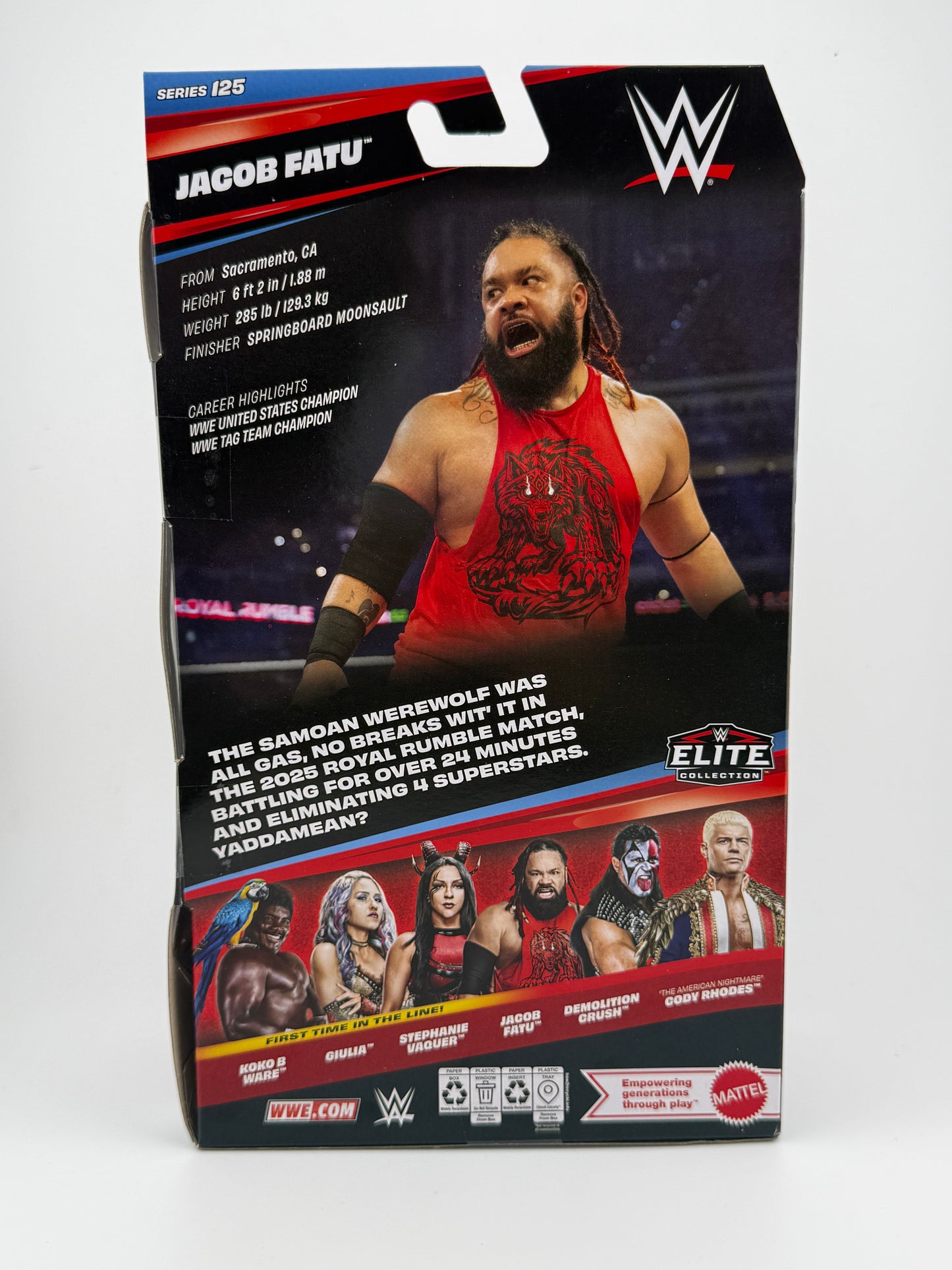 WWE Elite- Jacob Fatu