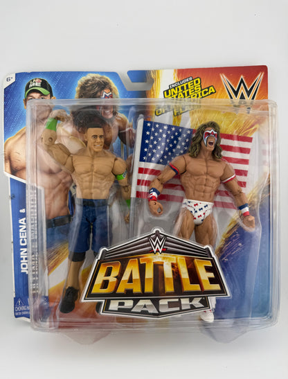 WWE Main Event- John Cena and Ultimate Warrior 2 Pack