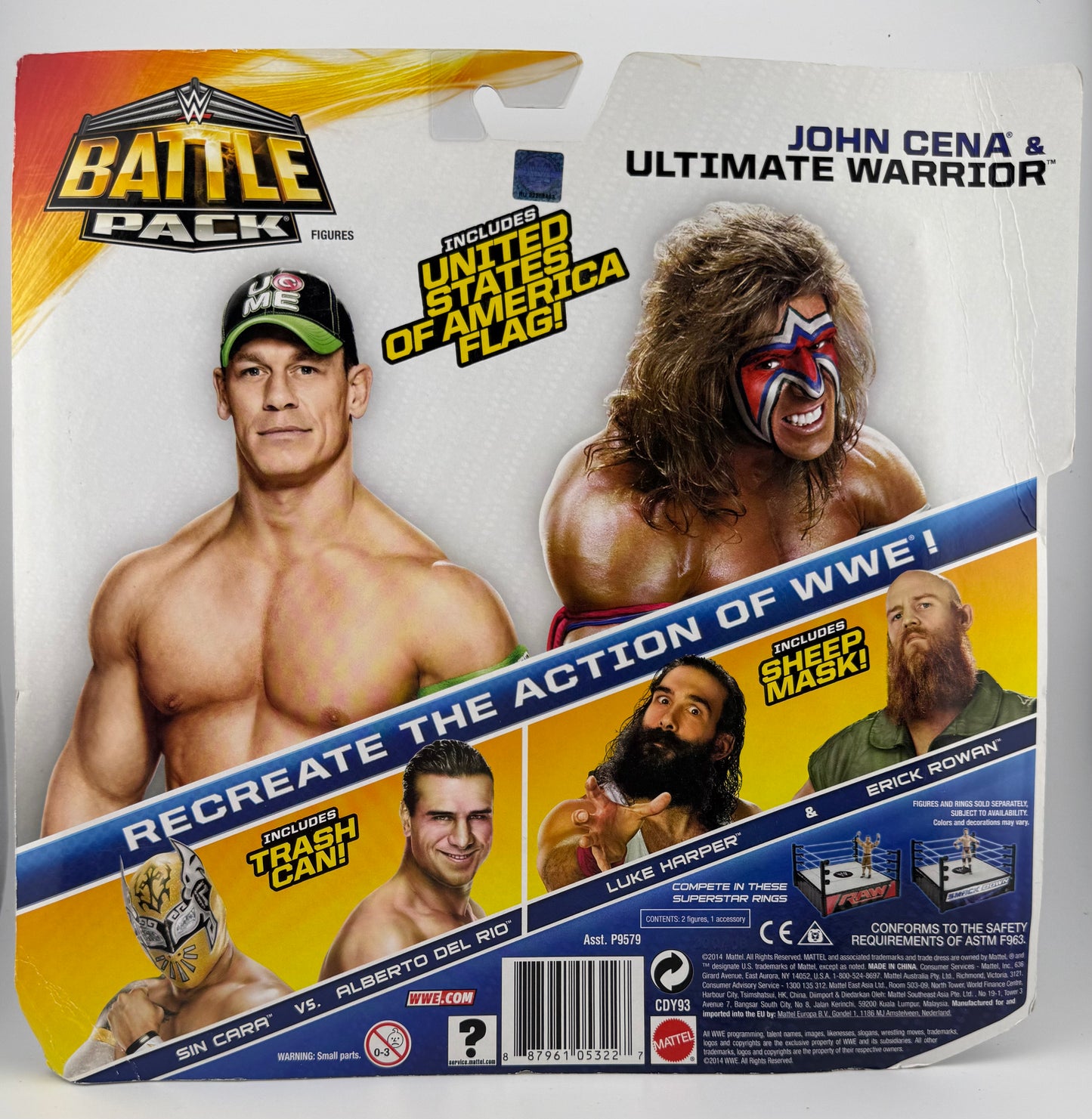 WWE Main Event- John Cena and Ultimate Warrior 2 Pack