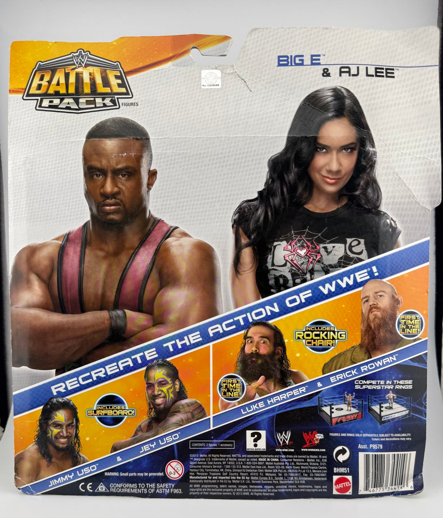 WWE Main Event- Big E and AJ Lee Battlepack