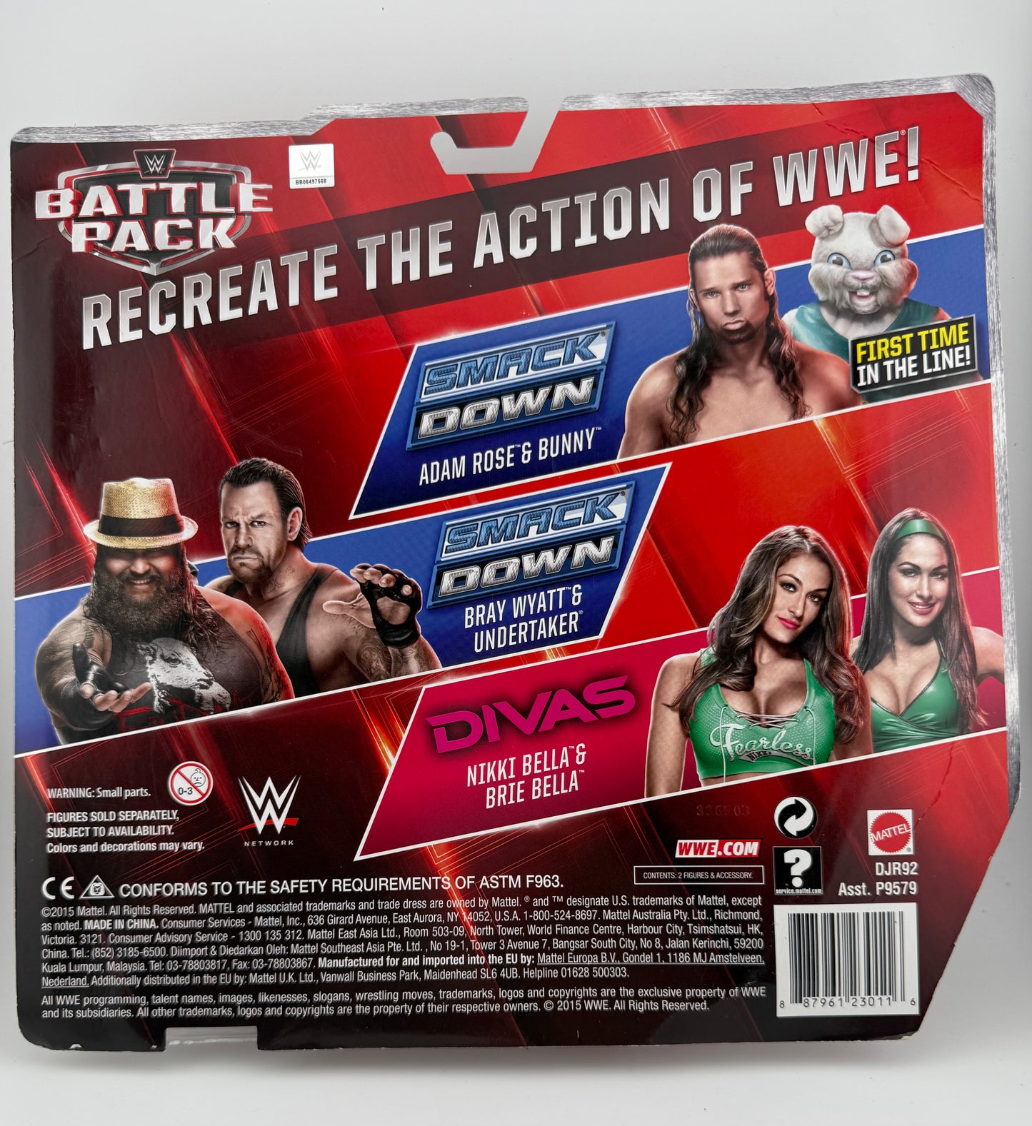 WWE Main Event- Nikki Bella and Brie Bella Battlepack