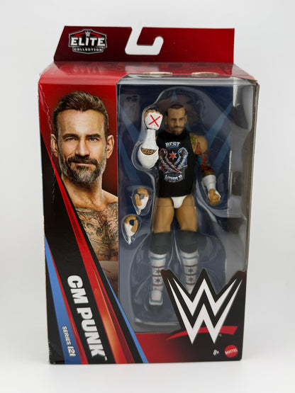 WWE Elite- Series 121 CM Punk Action Figure