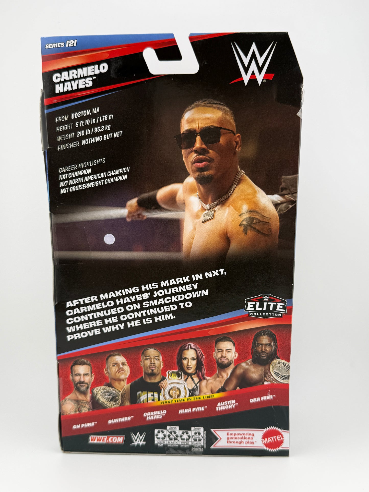 WWE Elite- Series 121 Carmelo Hayes Action Figure