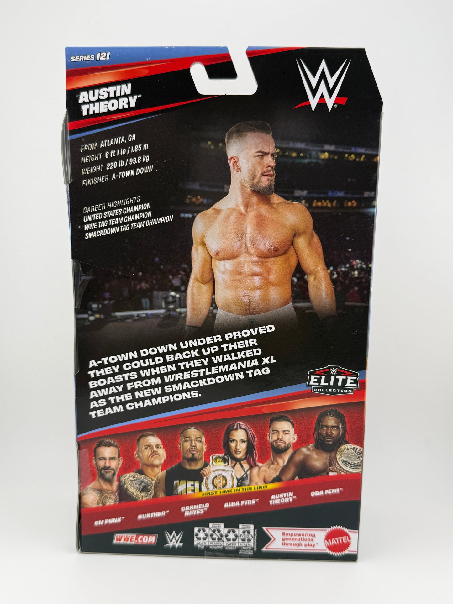 WWE Elite- Series 121 Austin Theory Action Figure