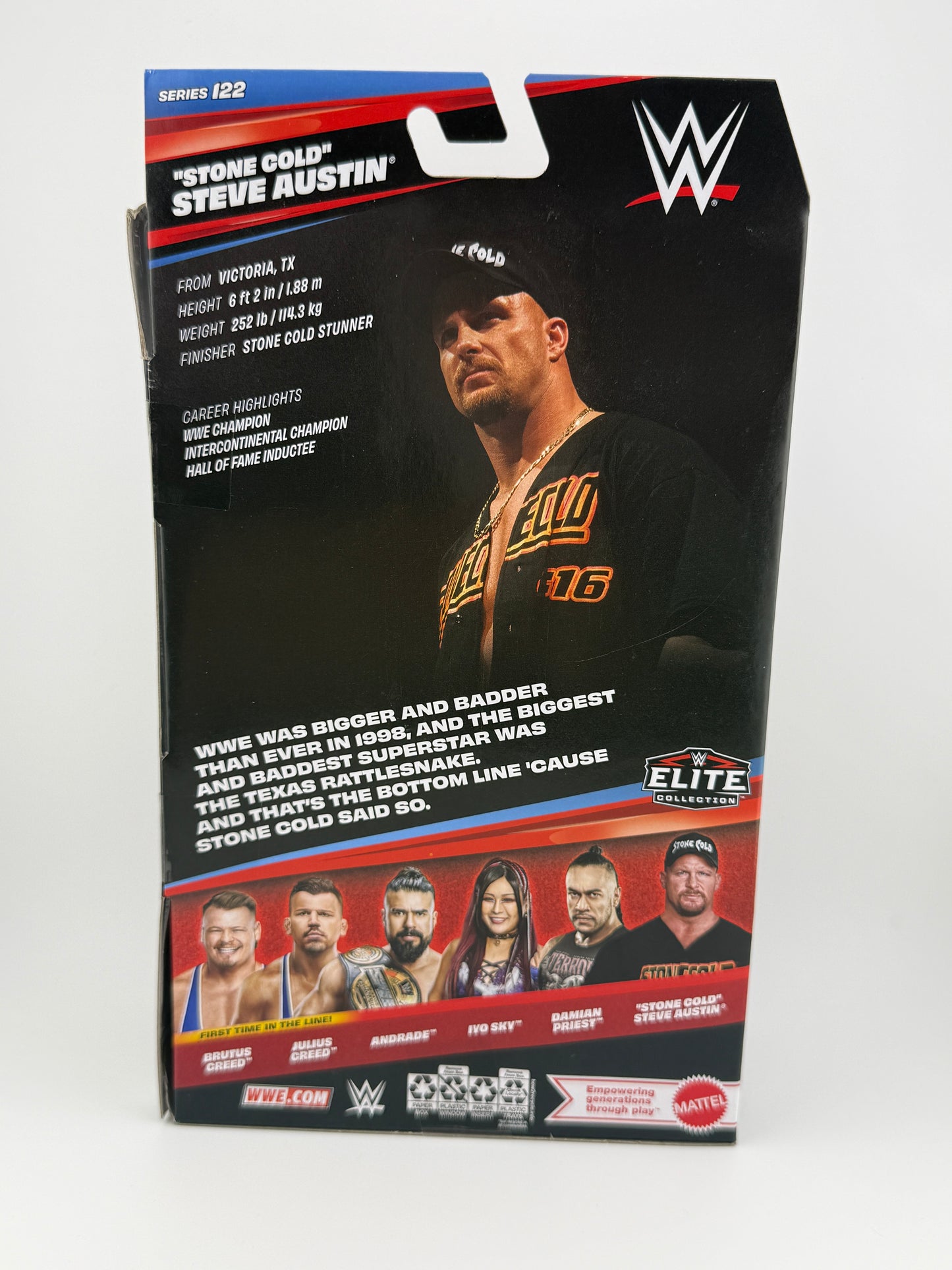 WWE Elite- Series 122 Stone Cold Steve Austin Action Figure