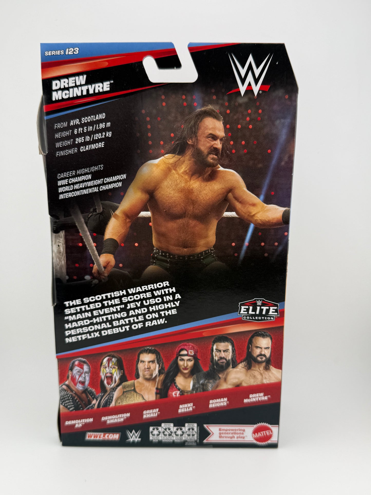 WWE Elite- Series 123 Drew McIntyre Action Figure