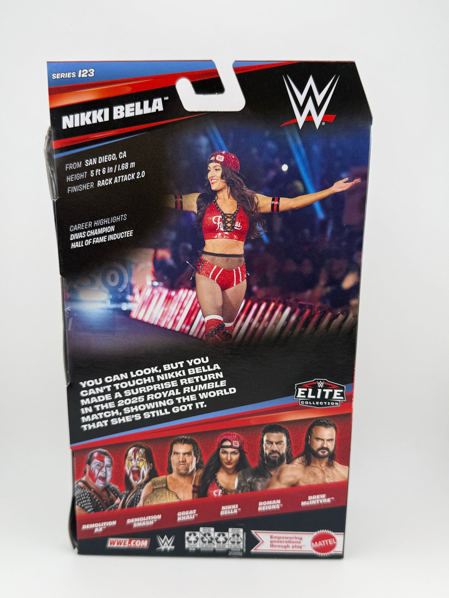 WWE Elite- Series 123 Nikki Bella Action Figure