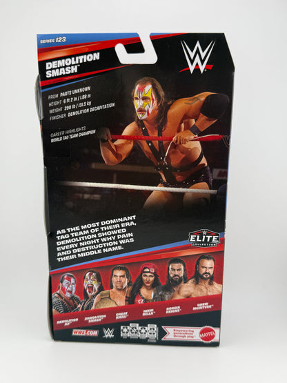 WWE Elite- Series 123 Demolition Smash Action Figure