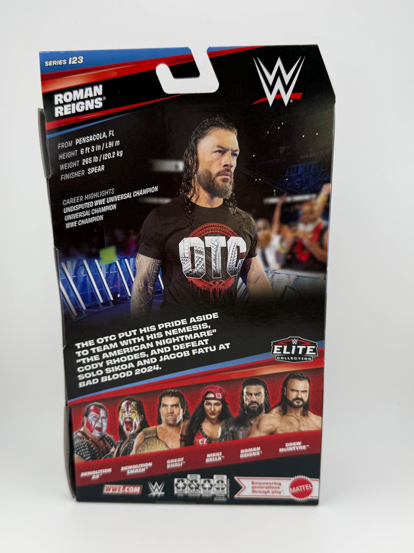 WWE Elite- Series 123 Roman Reigns Action Figure