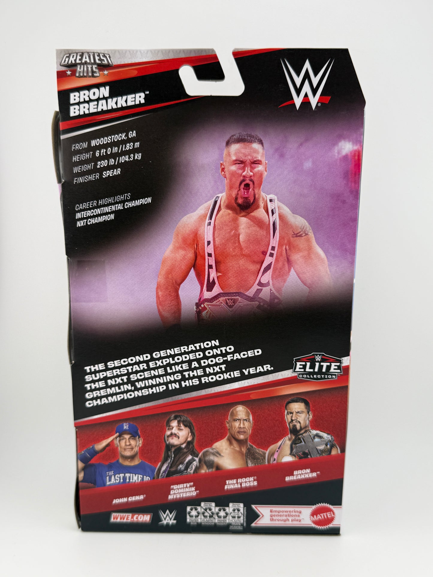 WWE Elite- Greatest Hits Series Bron Breakker Action Figure