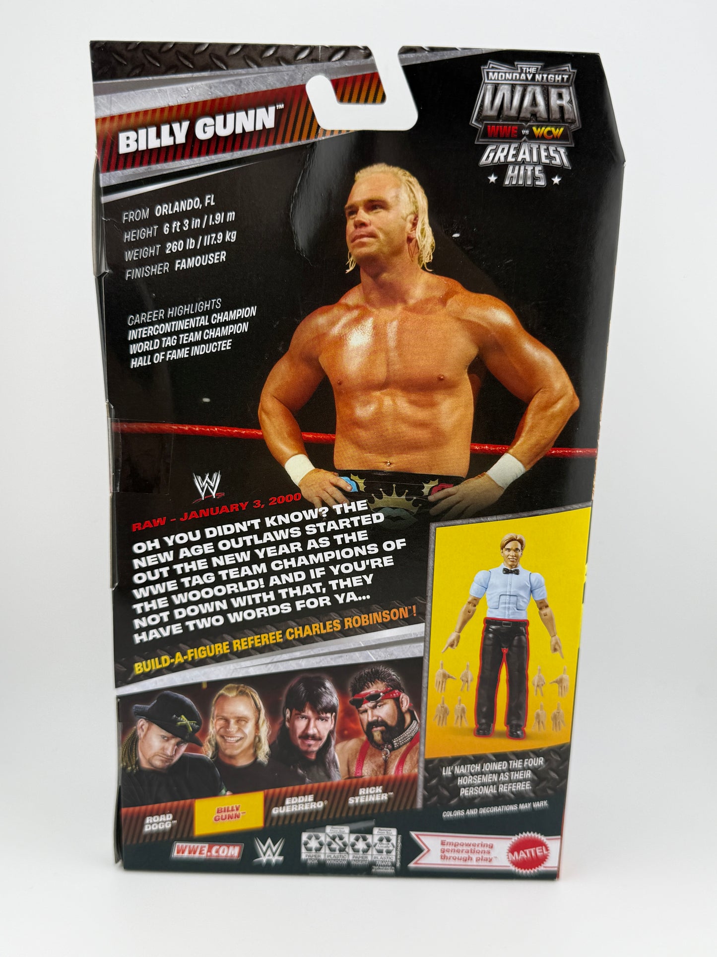 WWE Elite- MNW Greatest Hits Series 3 Billy Gunn Action Figure