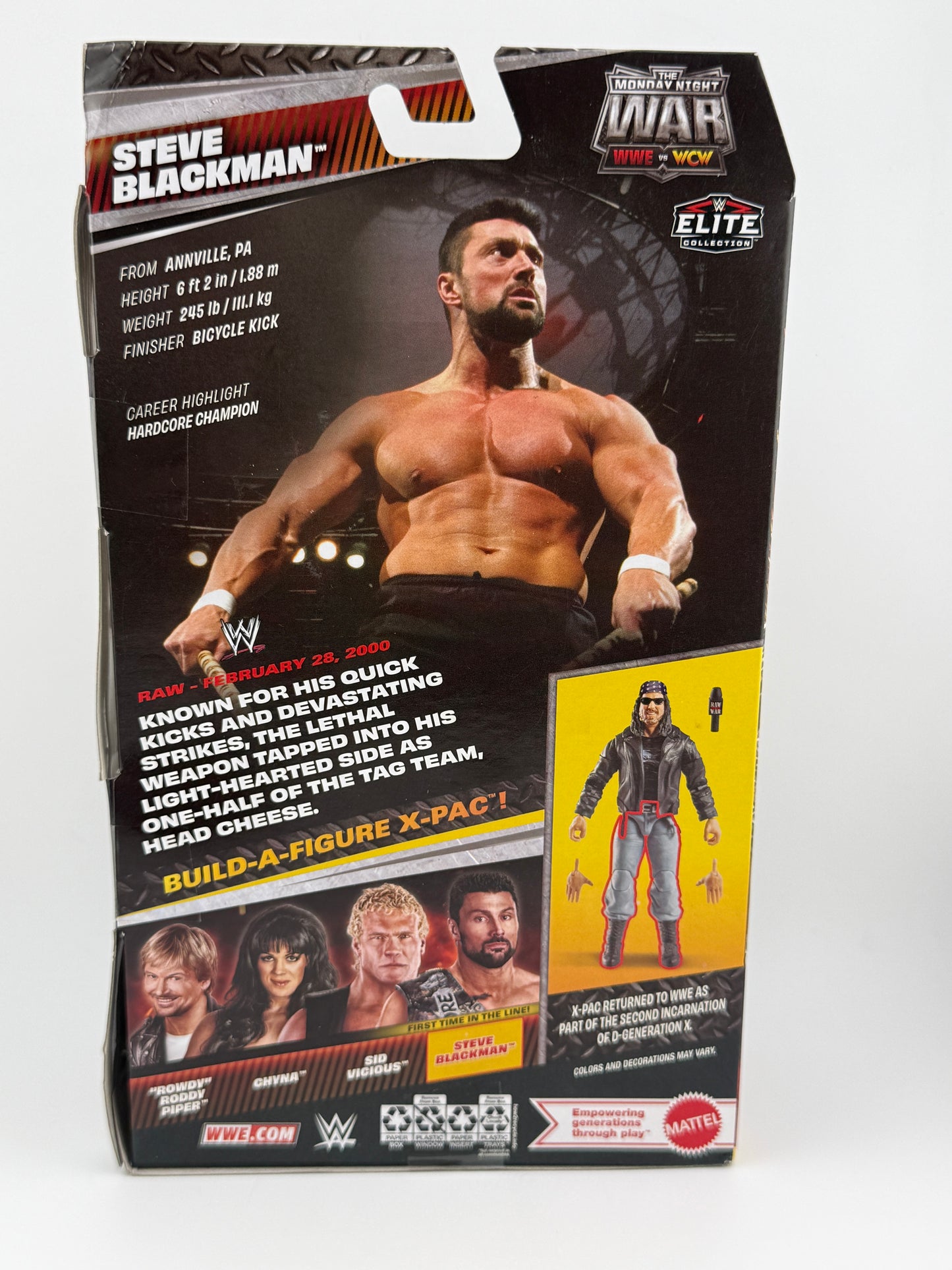 WWE Elite- MNW Series 9 Steve Blackman Action Figure