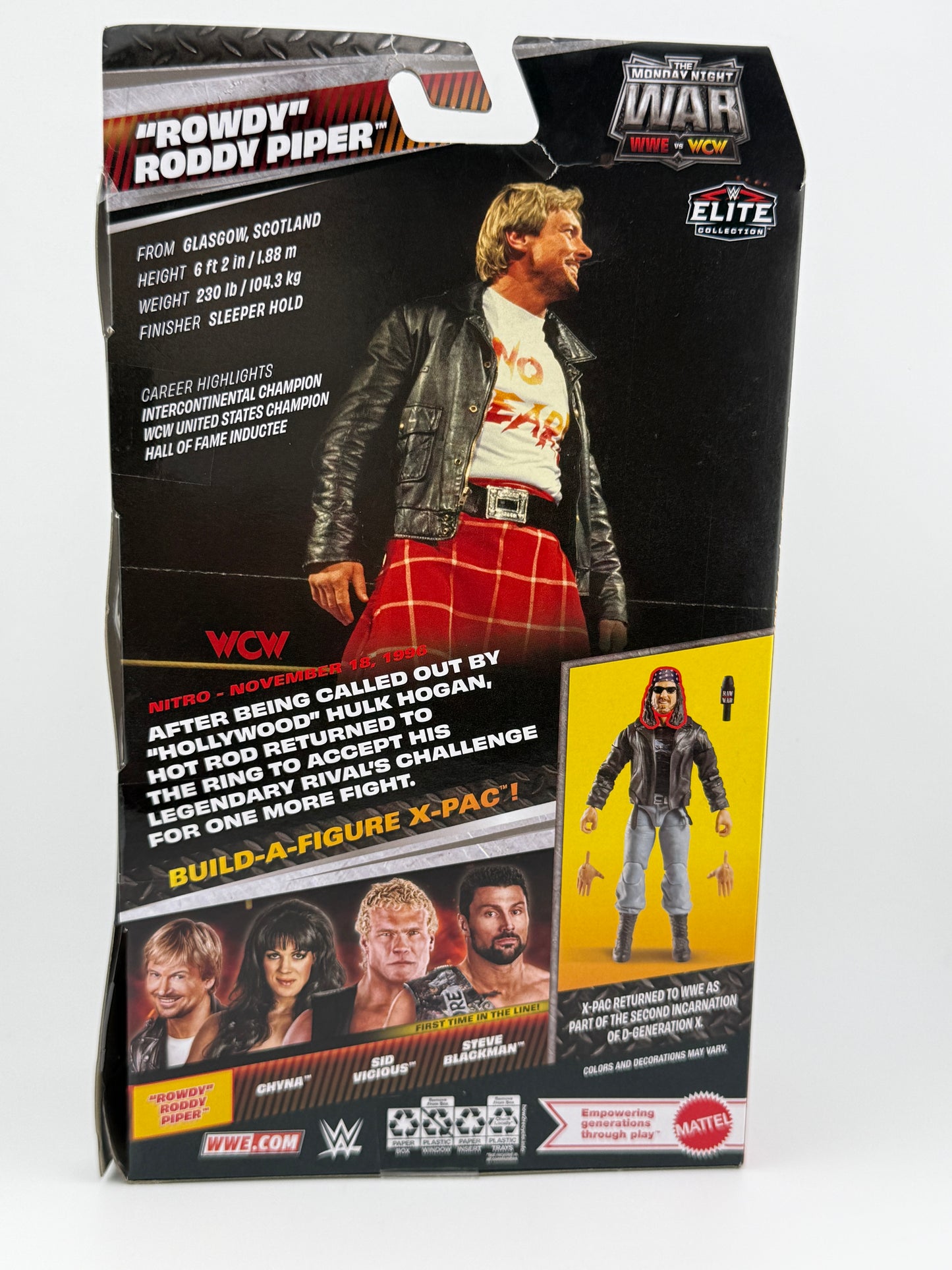 WWE Elite- MNW Series 9 "Rowdy" Roddy Piper Action Figure