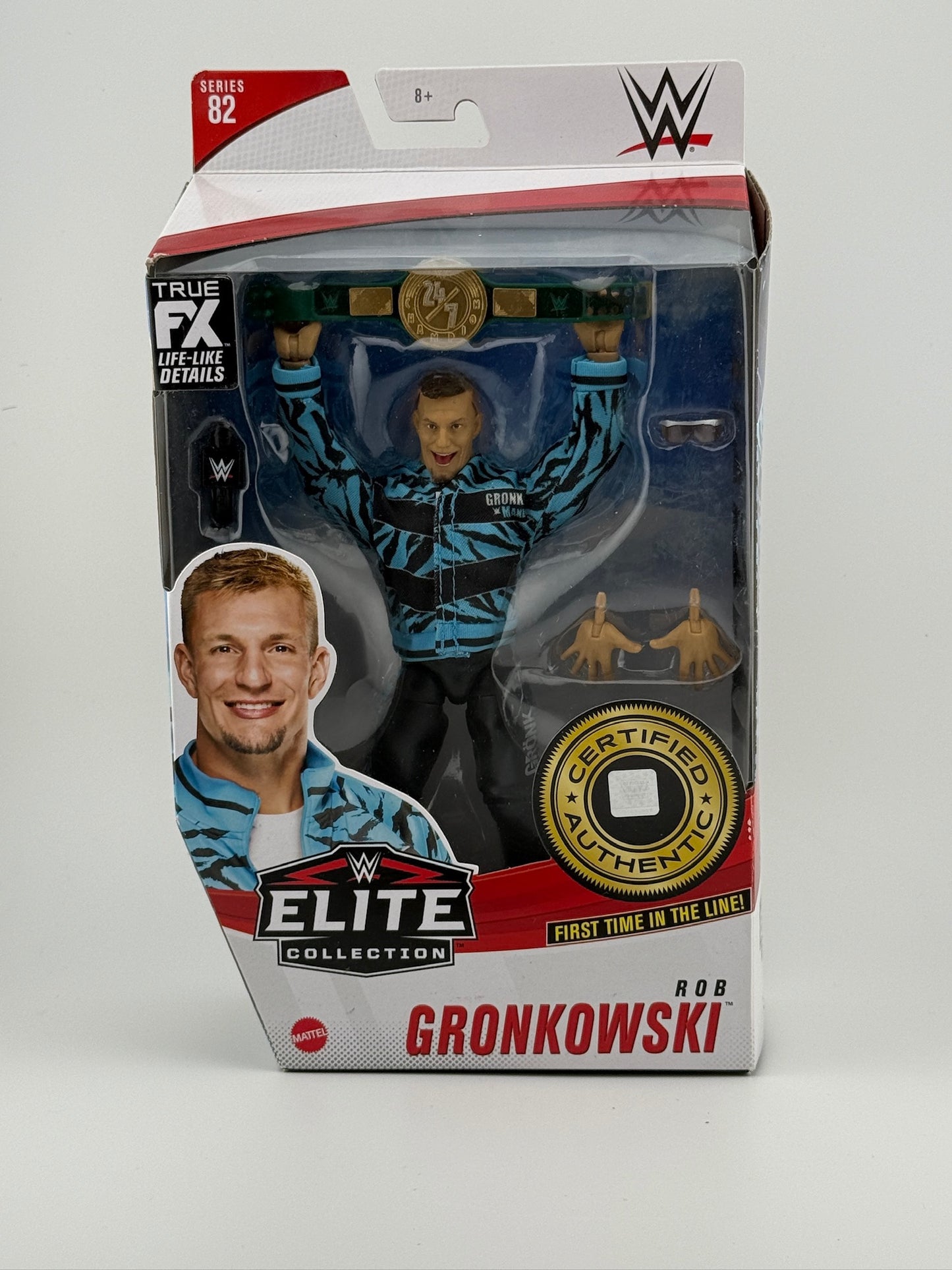 WWE Elite- Series 82 Rob Gronkowski Action Figure