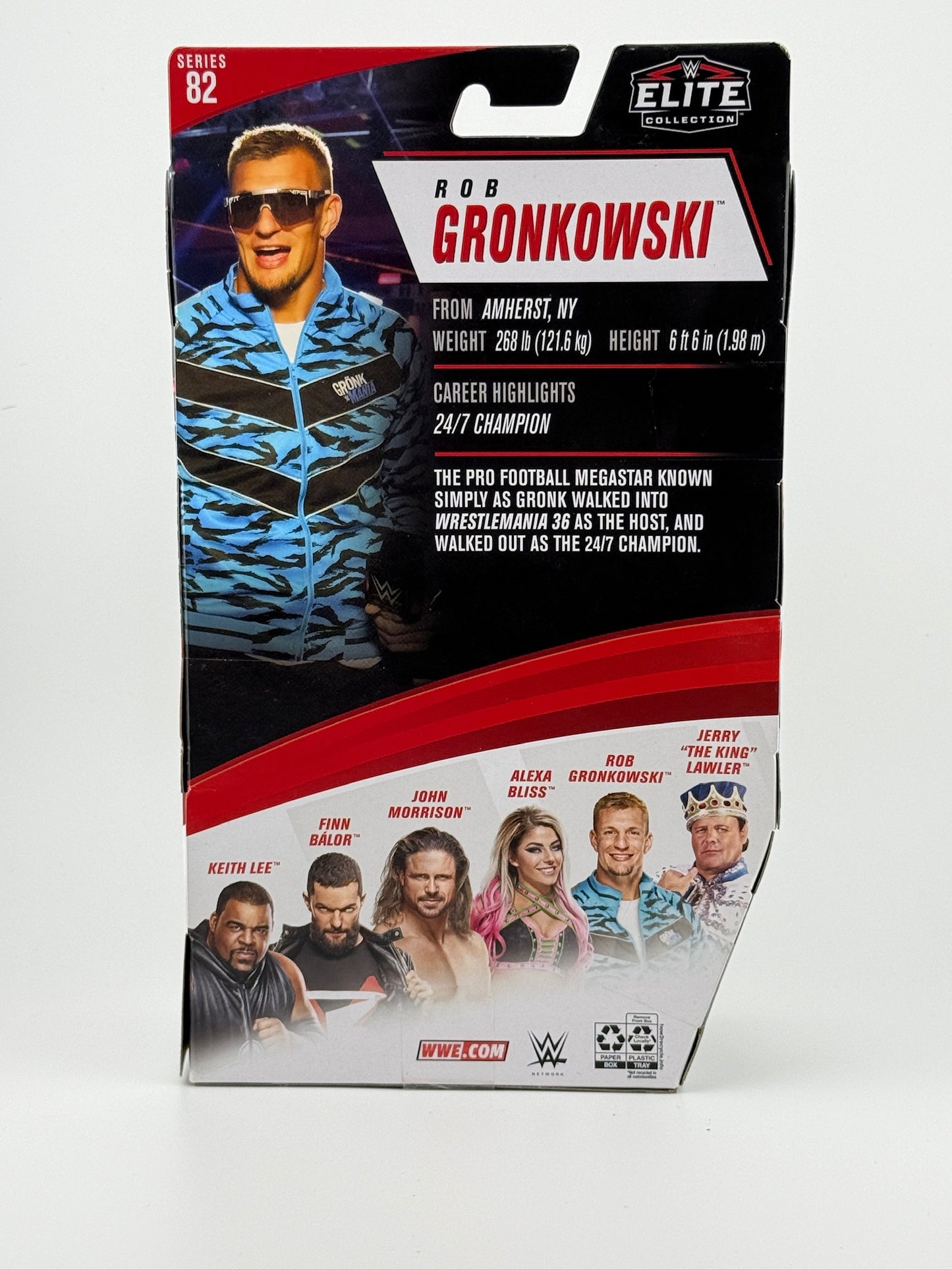 WWE Elite- Series 82 Rob Gronkowski Action Figure