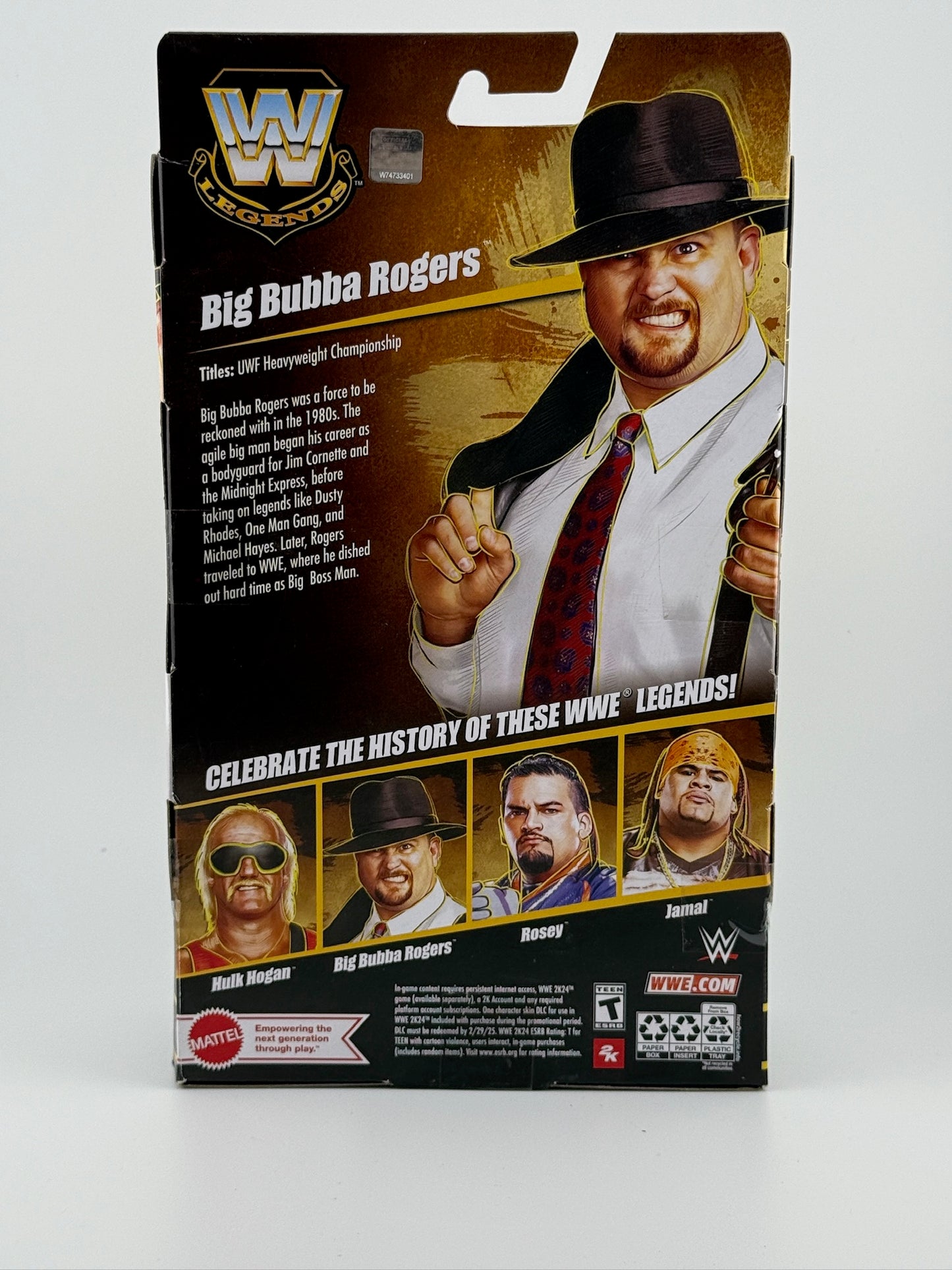 WWE Elite- Series 23 Big Bubba Rogers Action Figure