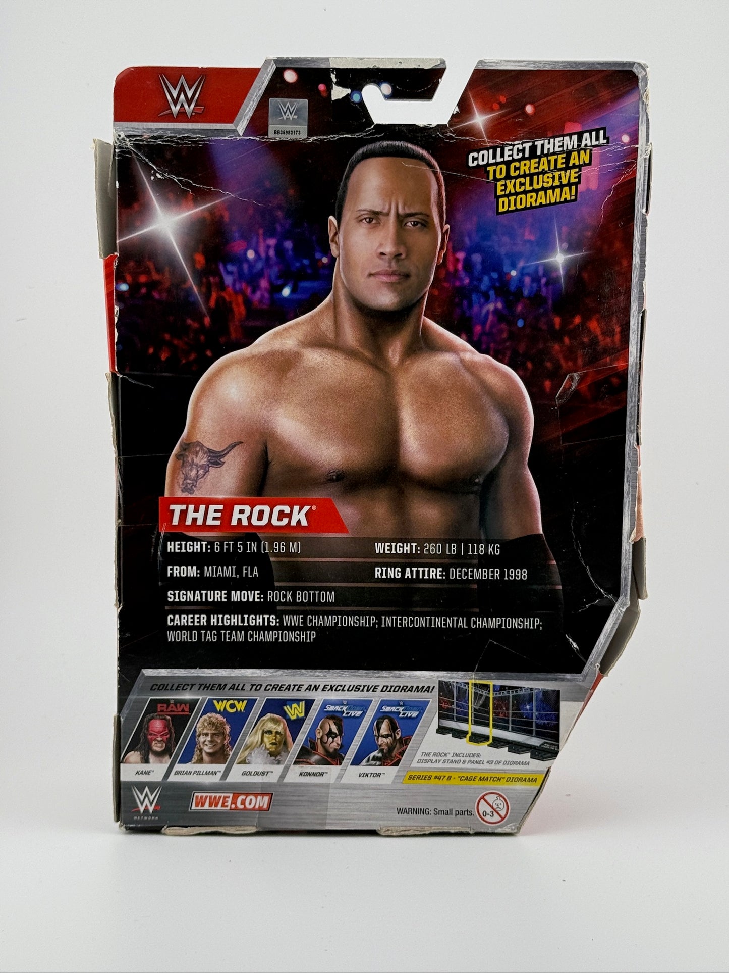 WWE Elite- Series 47 B "The Rock"