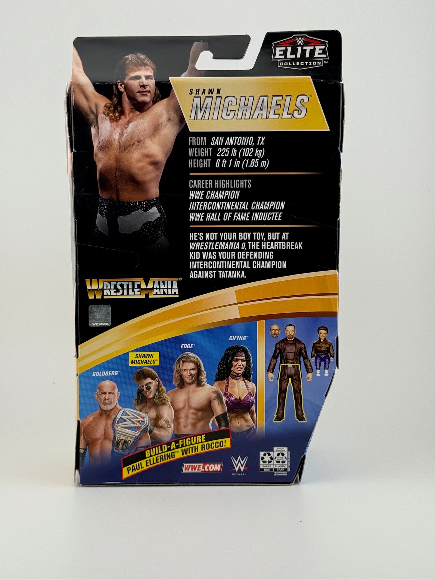 WWE Elite- WrestleMania Shawn Michaels