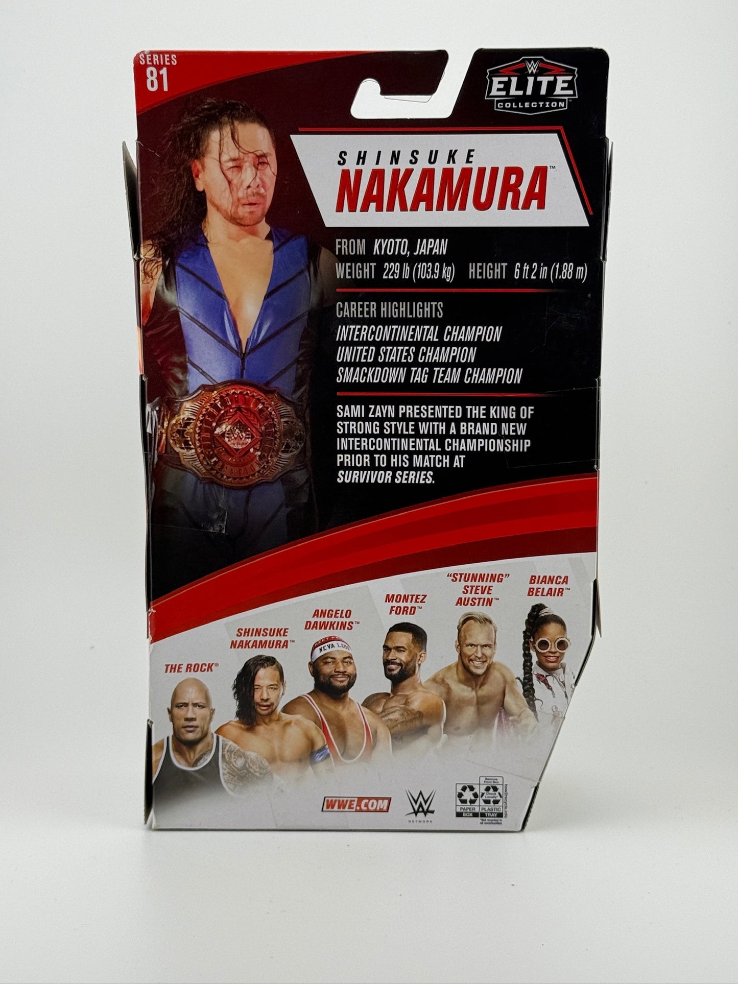 WWE Elite- Series 81 Shinsuke Nakamura