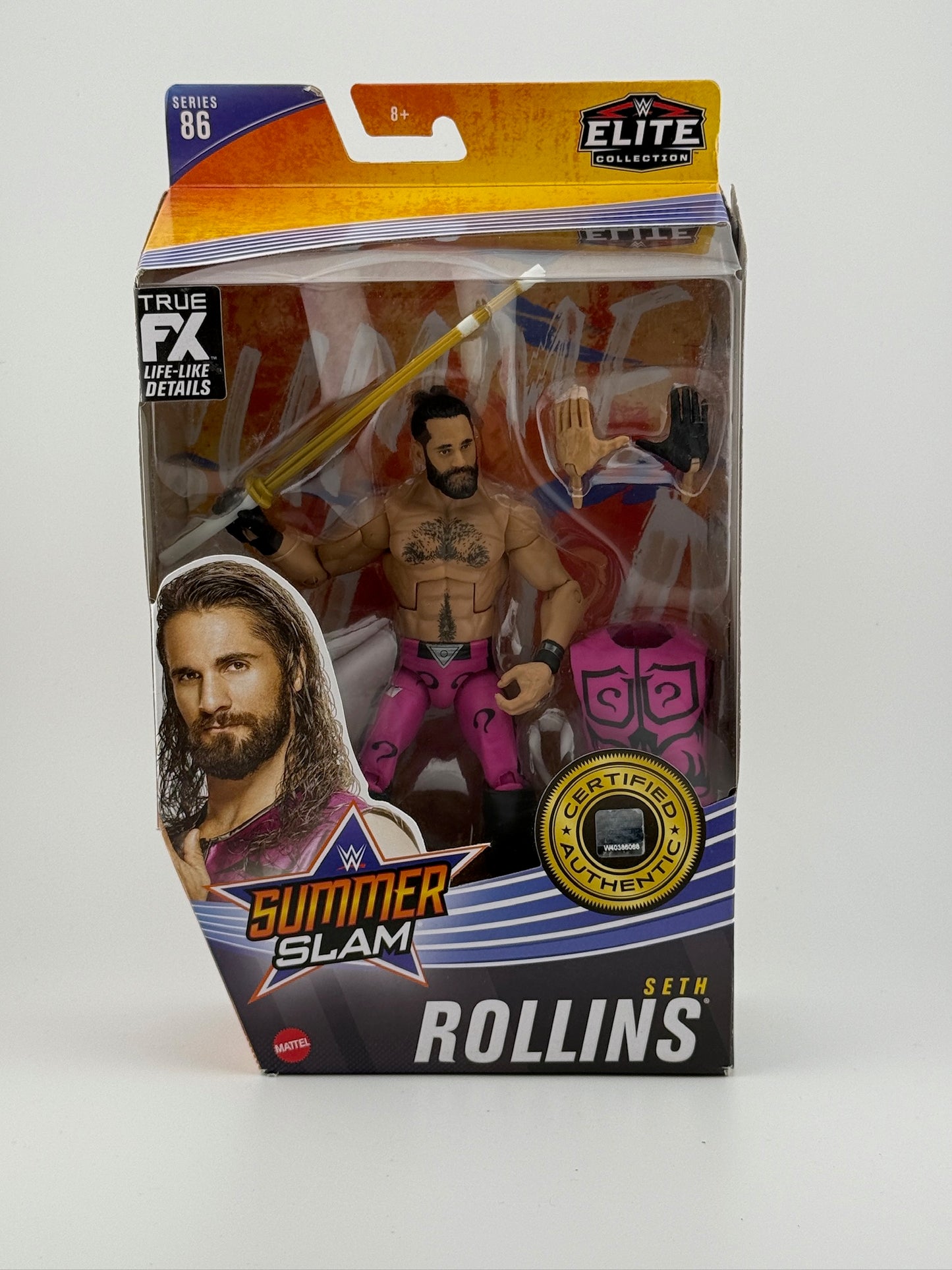 WWE Elite- Summer Slam Seth Rollins